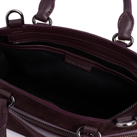 Rebecca Minkoff Plum Bedford Zip satchel - Picture 2 of 10